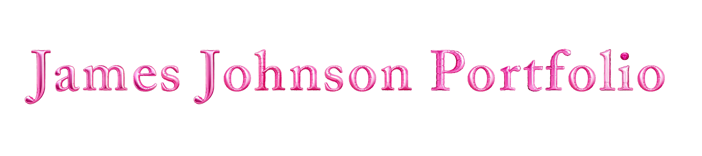 James Johnson Portfolio title picture